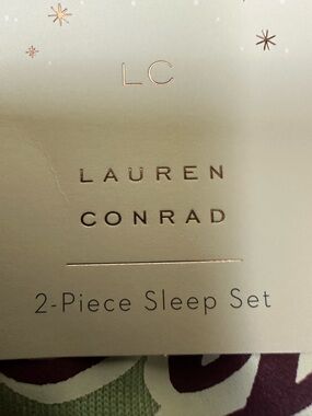 LC Lauren Conrad Soft Sage Intimates Top - Pale Blush Label